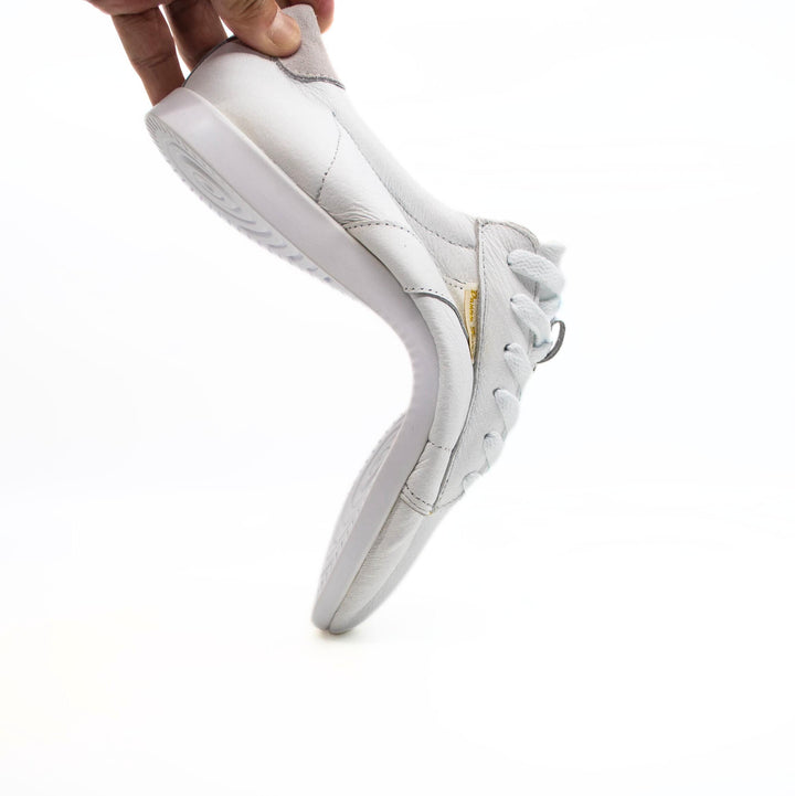 Premium White Leather Ladies Dance Sneaker