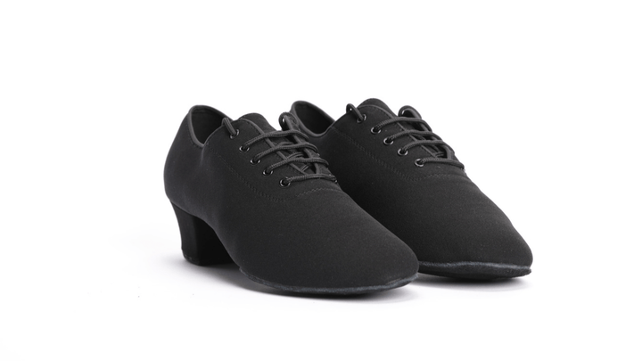 Premium men's split sole dance sport latin shoes in Oxford stretchy cloth