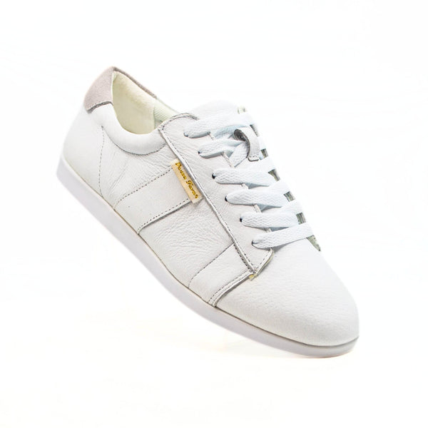 Premium ladies White Leather Dance Sneaker