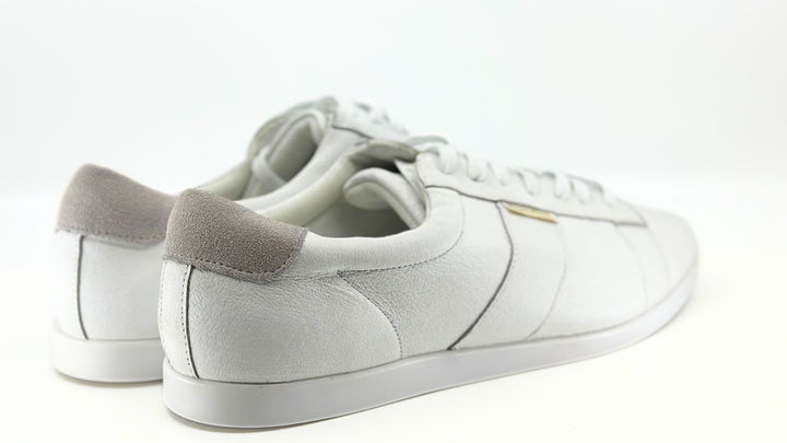 Premium White Leather Men's Dance Sneaker