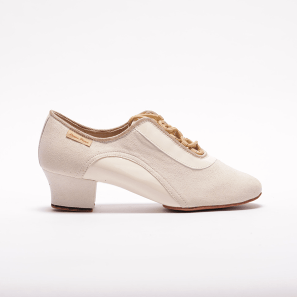 Women Beige Split Sole Trading Dance Shoes