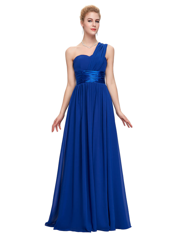 CL6022 - Ladies Long Formal Wear in Royal Blue